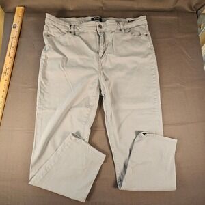 Buffalo David Bitton Havana High Rise Soft Stretch Ankle Skinny Pants Blue 16/36
